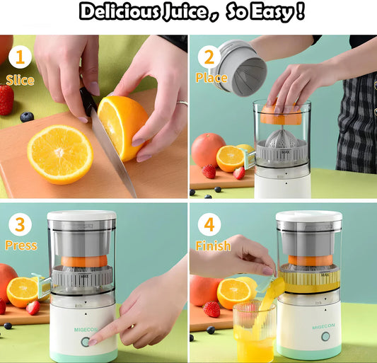 Portable USB Rechargeable Citrus Juicer