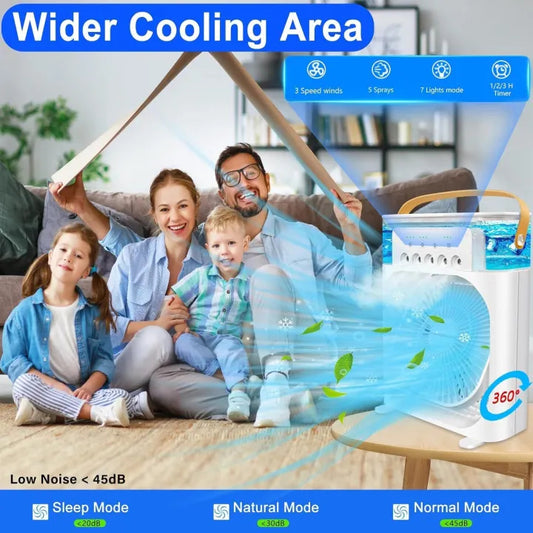 Mini Portable 3-in-1 Air Cooler