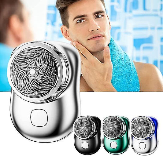 “Mini Portable Electric Shaver – Pocket Size Rechargeable Beard Trimmer | COD Pakistan”