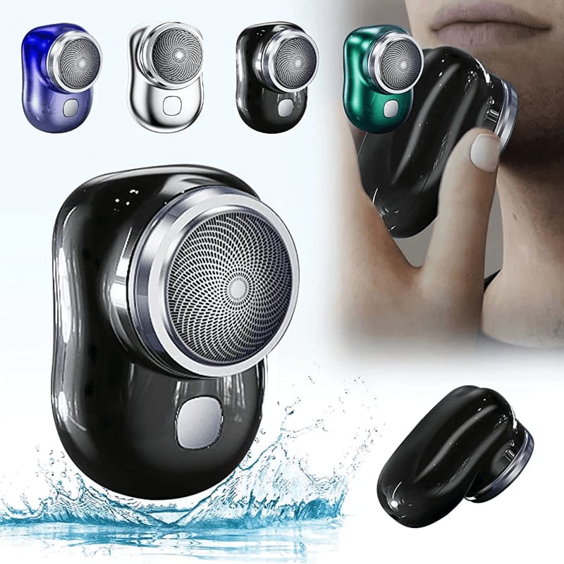 “Mini Portable Electric Shaver – Pocket Size Rechargeable Beard Trimmer | COD Pakistan”