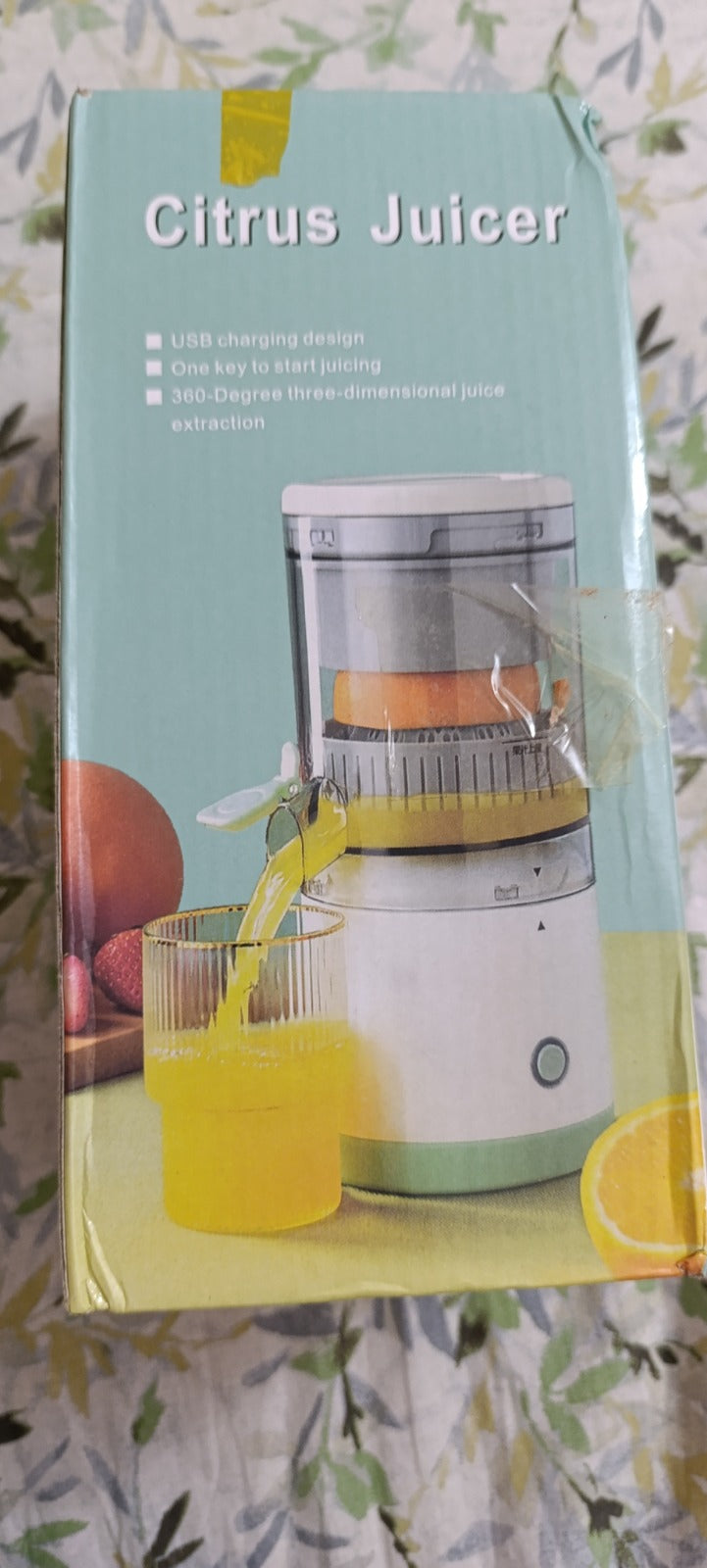 Portable USB Rechargeable Citrus Juicer