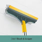 3 in 1 Floor Scrub Brush with Long Handle