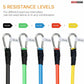 11Pcs Fitness Resistance Bands Set
