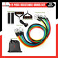 11Pcs Fitness Resistance Bands Set