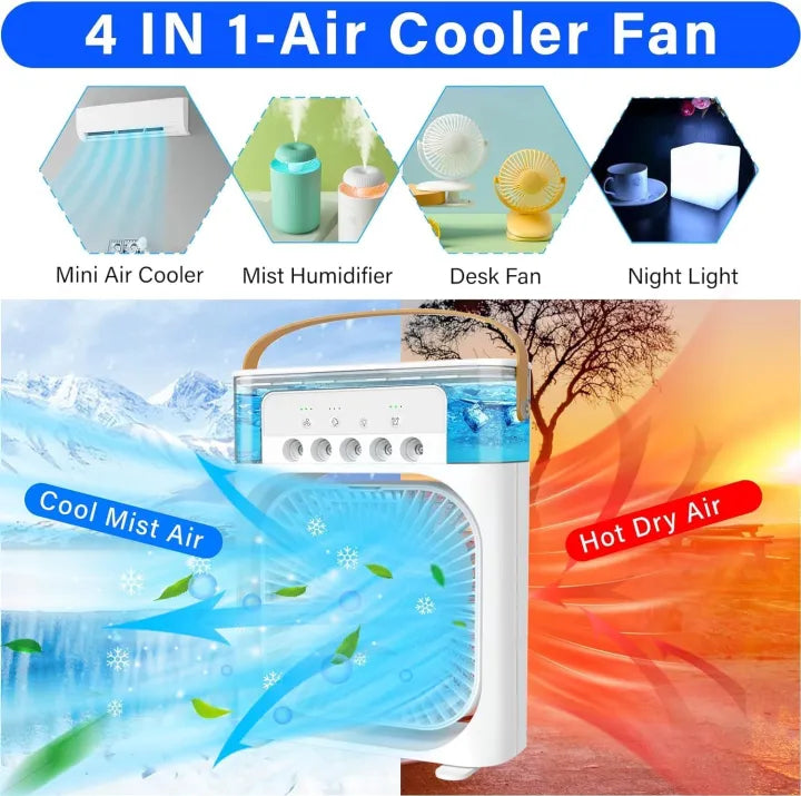 Mini Portable 3-in-1 Air Cooler