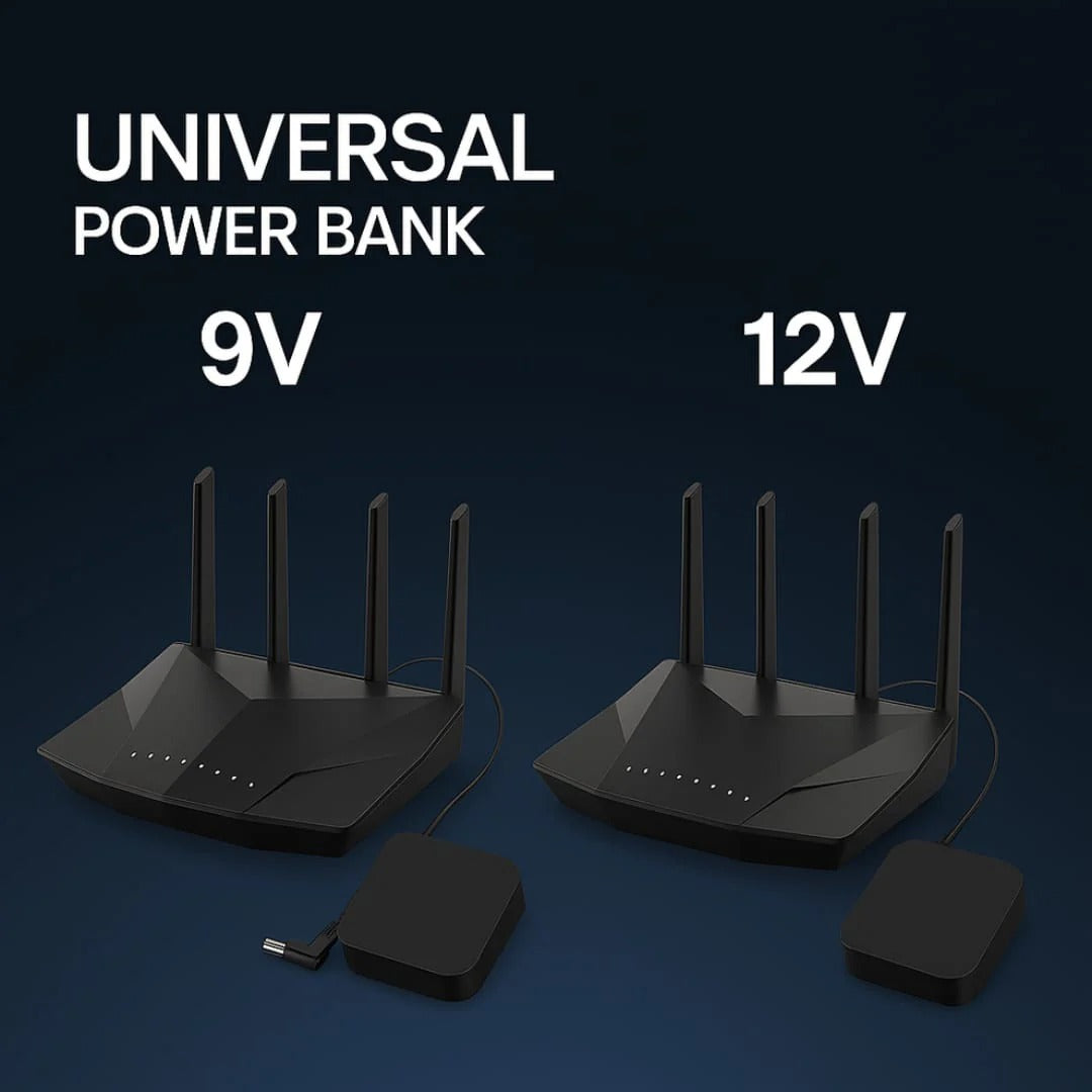 12V Router Power Bank (Mini-UPS) – Load-Shedding Mein Bhi Wi-Fi ON