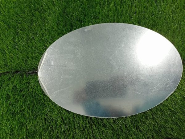Oval Acrylic Mirror Wall Sticker