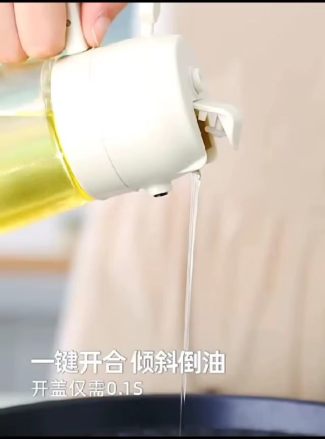 2 in 1 Olive Oil Sprayer and Oil Dispenser