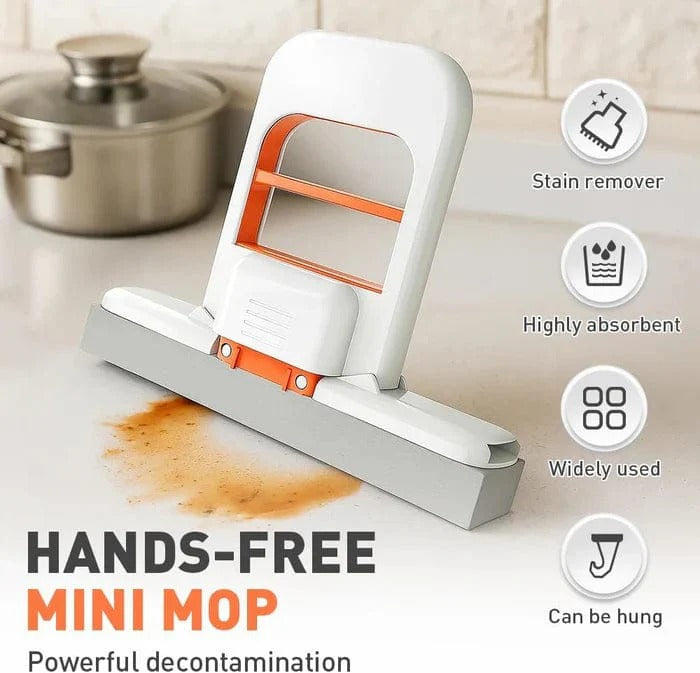 “Mini Portable Foldable Desktop Sponge Mop – Easy Cleaning for Home & Office | COD Pakistan”