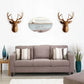 Oval Acrylic Mirror Wall Sticker