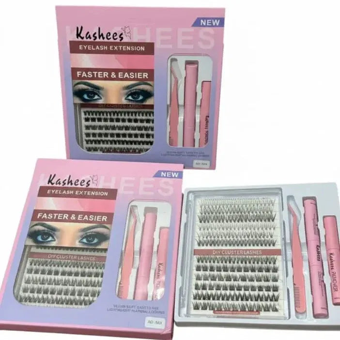 Kashee's permanent Eyelash Extension Set