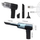 Portable Cordless Handheld Vacuum Cleaner – 6000PA USB Rechargeable Car & Home Cleaner with Dual Nozzles