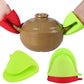 2Pcs Silicone Heat Resistant Gloves