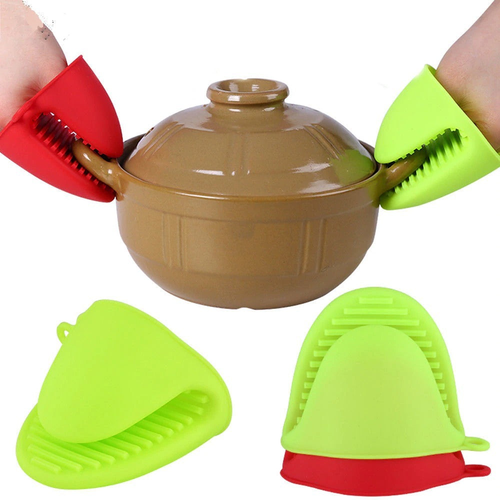2Pcs Silicone Heat Resistant Gloves