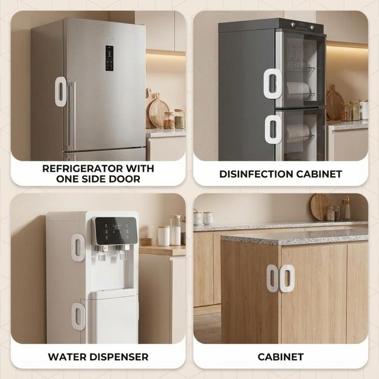 Baby Safety Refrigerator Door Lock