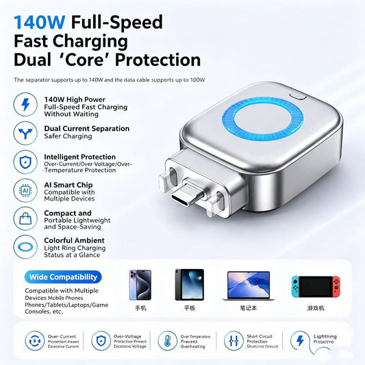 Smart Auto Stop Charging Adapter