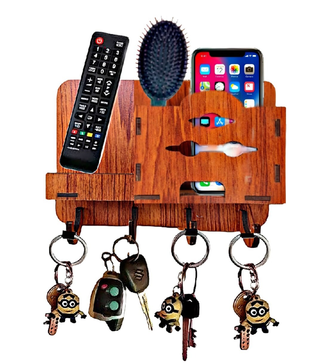 3D Home Decorative Wooden Organizer