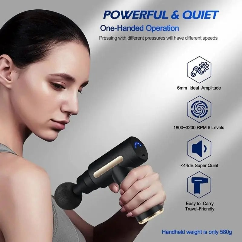 5 in 1 Multifunctional  Massage Gun