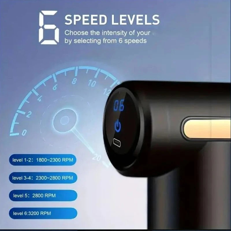 5 in 1 Multifunctional  Massage Gun
