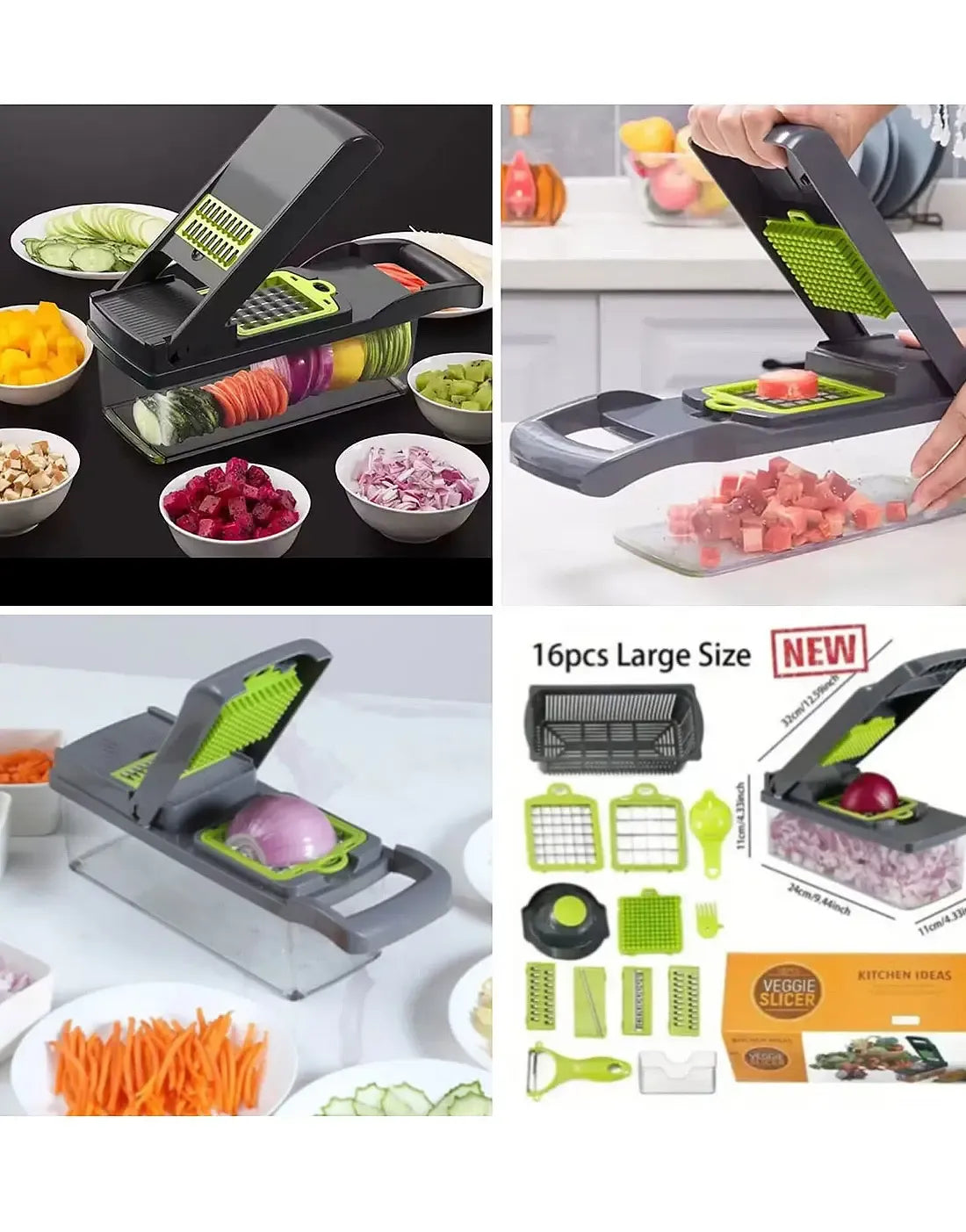 16 in 1 Multifunctional Vegetable Chopper