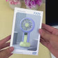 LED Digital Display Rechargeable Mini Fan